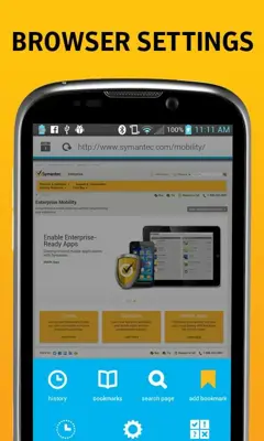 Symantec Secure Web android App screenshot 0