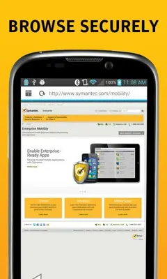 Symantec Secure Web android App screenshot 2